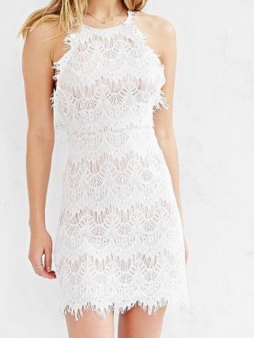 Stylestalker Style Stalker Drive All Night lavender white lace NWT M $149 dress